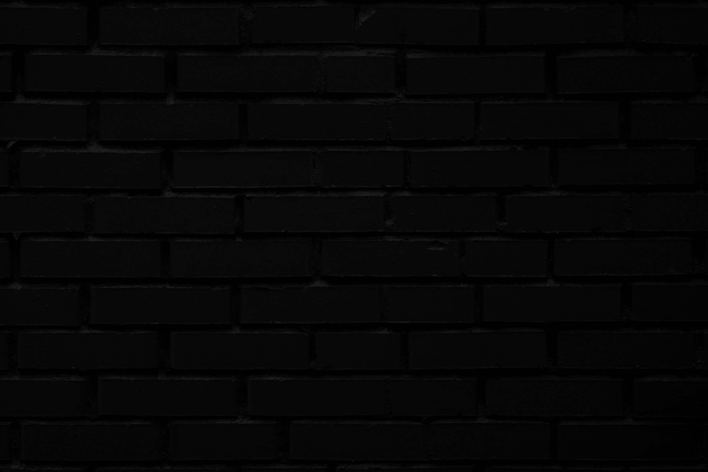 Black Brick Wall Background